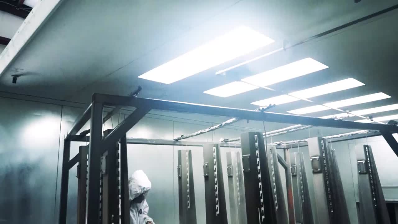 J&J Powder Coating shop environment